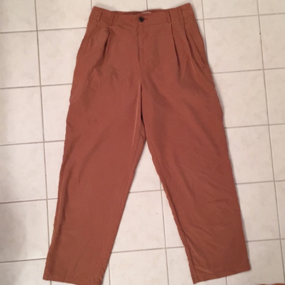 Urban Outfitters Burnt Orange High Waisted Pants